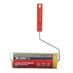 Валик поролон структурный шероховатый 230 мм d80 мм с ручкой Matrix - фото 3