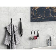 Крючок для ванной Граф Держалкин одинарный на шуруп металл черный (5 шт.) (KRB-005-ч) - фото 4