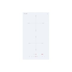 Варочная панель индукционная Lex EVI 320A WH 2 конфорки белая