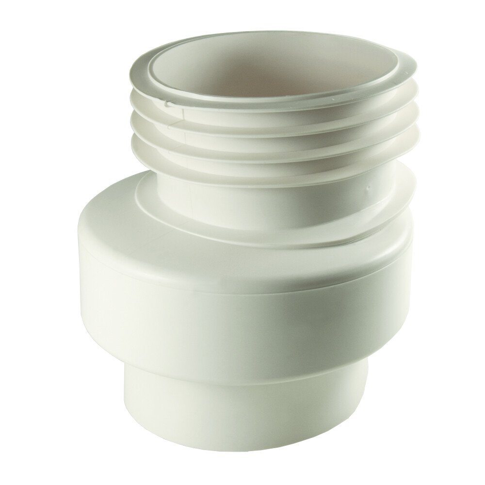 Изображение товара Манжета переходная d110 мм эксцентрическая белая для канализации