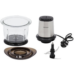 Измельчитель стационарный Goldmaster Pro Chopper 400 Вт 1,5 л серебряный/черный - фото 6