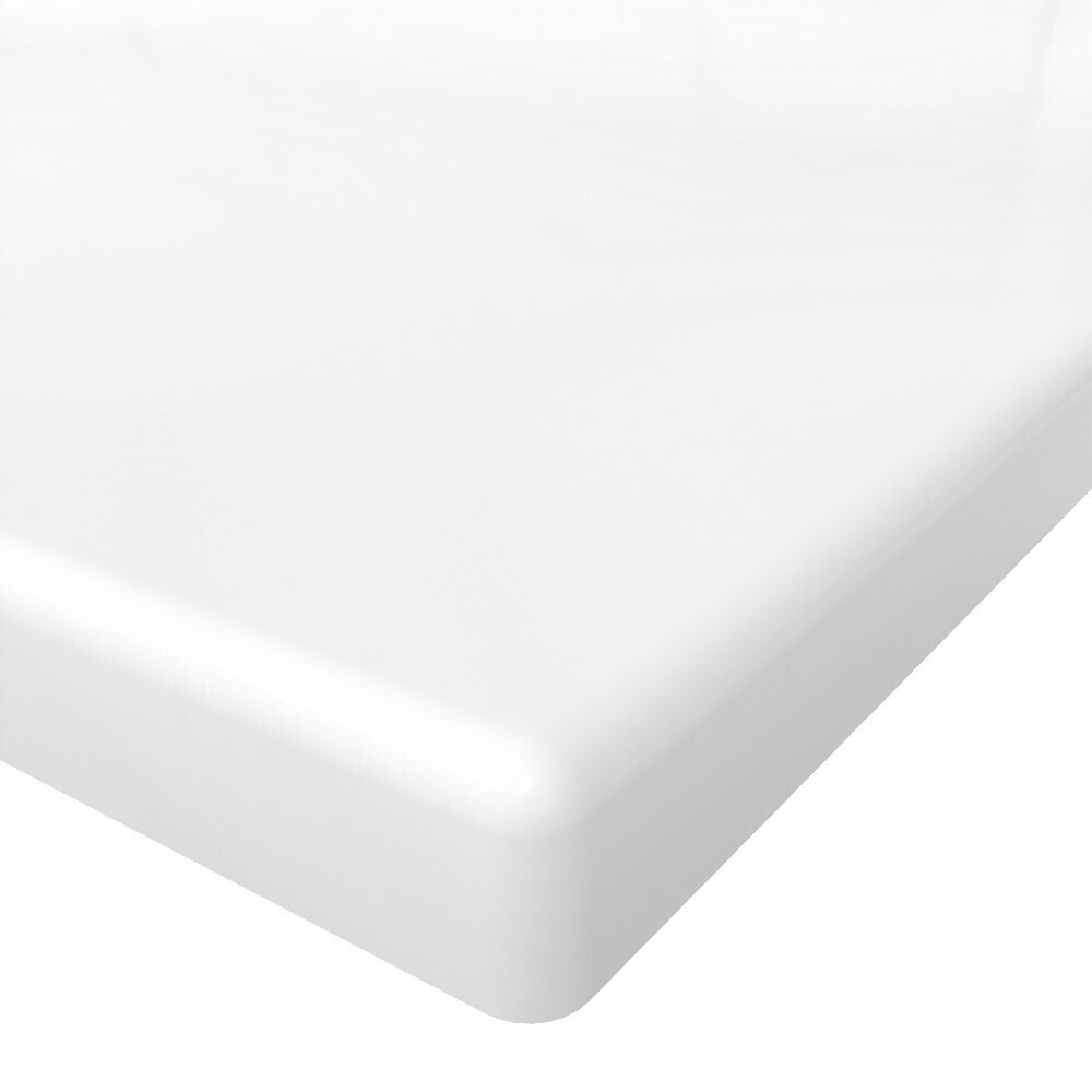 Столешница white 2400х600х20 мм искусственный камень Карат R3