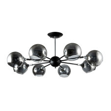 Люстра подвесная Arte Lamp Lagos E27 480 Вт 18 кв.м (A2708PL-8BK)
