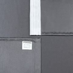 Штора блэкаут серая 180х260 см Legrand Тотал (58131393) - фото 3