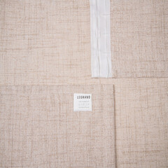 Штора искусственный лен песочная 180х260 см Legrand Форест (58131391) - фото 6