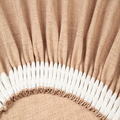 Штора искусственный лен бежевая 180х260 см Legrand Форест (58134666) - фото 3