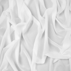 Тюль шифон белый 500х260 см Legrand Корсика с утяжелителем (58131401) - фото 3