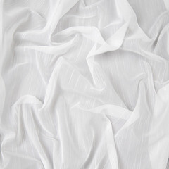 Тюль жаккард белый 300х260 см Legrand Кристи с утяжелителем (58131403) - фото 5