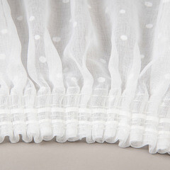 Тюль искусственный лен белый 300х260 см Legrand Спот с утяжелителем (58131405) - фото 3