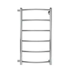 Полотенцесушитель водяной Indigo Arc 700х500 мм лесенка с боковым подключением 600 мм хром - фото 1