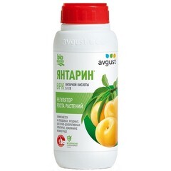 Изображение товара Регулятор роста для повышения урожайности Avgust Янтарин 500 мл