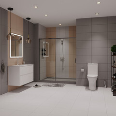 Плитка облицовочная Lavelly Monocromo Beige 600x300x9 мм (10 шт.=1,8 кв.м) - фото 11