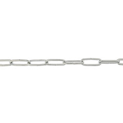 Цепь длиннозвенная оцинкованная d3 мм DIN 763 (5 м) - фото 1
