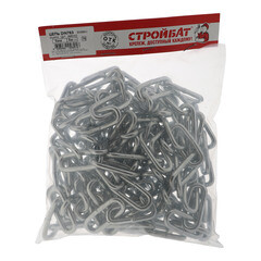 Цепь длиннозвенная оцинкованная d5 мм DIN 763 (5 м) - фото 2