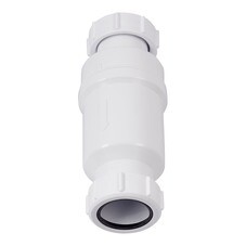 Сифон для раковины и мойки McAlpine 1 1/2х40 мм без выпуска (MRNRV40-PB)