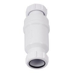 Сифон для раковины и мойки McAlpine 1 1/2х40 мм без выпуска (MRNRV40-PB)
