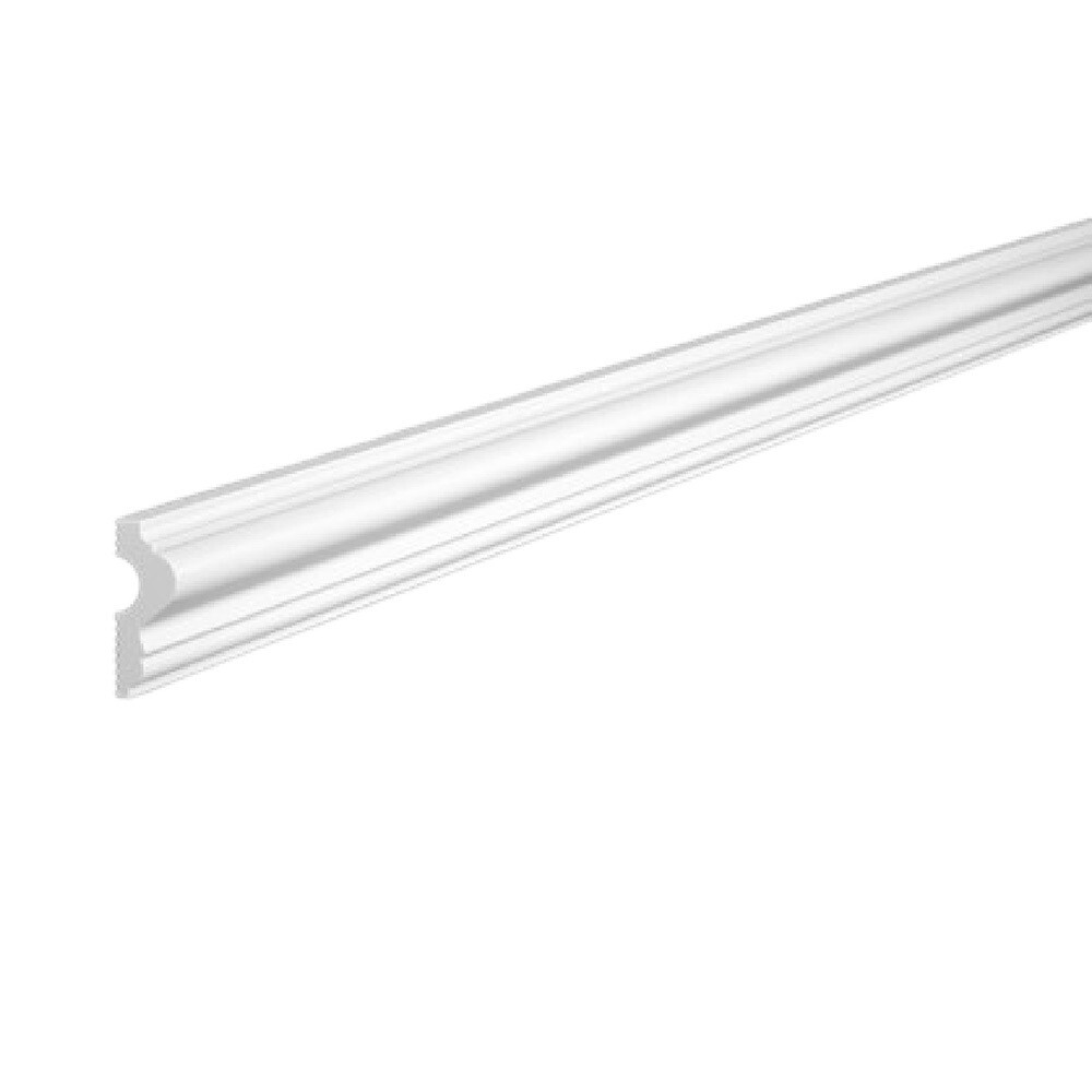Изображение товара Молдинг из экополимера ударопрочный 25х10х2000 мм Artiva Standart белый