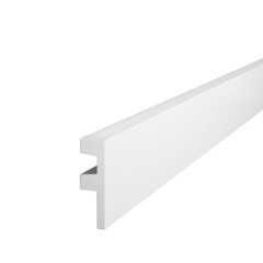 Плинтус потолочный из экополимера ударопрочный 60х19х2000 мм Cosca Decor Standart - фото 4