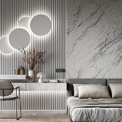 Декоративная рейка из экополимера 30х20х2000 мм Cosca Decor RX002 белая - фото 3