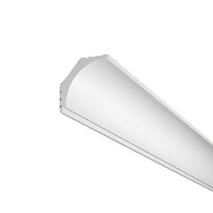 Плинтус потолочный из экополимера ударопрочный 43х43х2000 мм Cosca Decor KX - фото 3