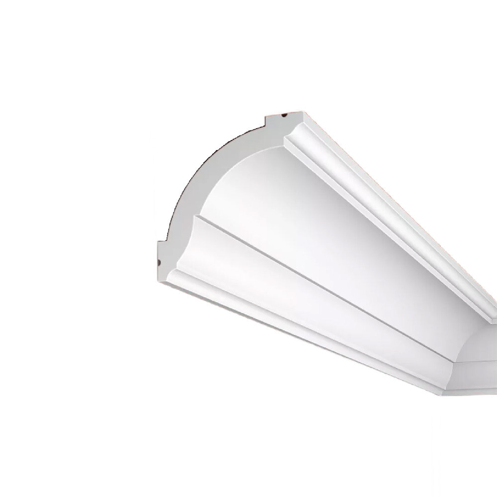 Изображение товара Плинтус потолочный Cosca Decor KX005 Белый 69x71 мм 2000 мм