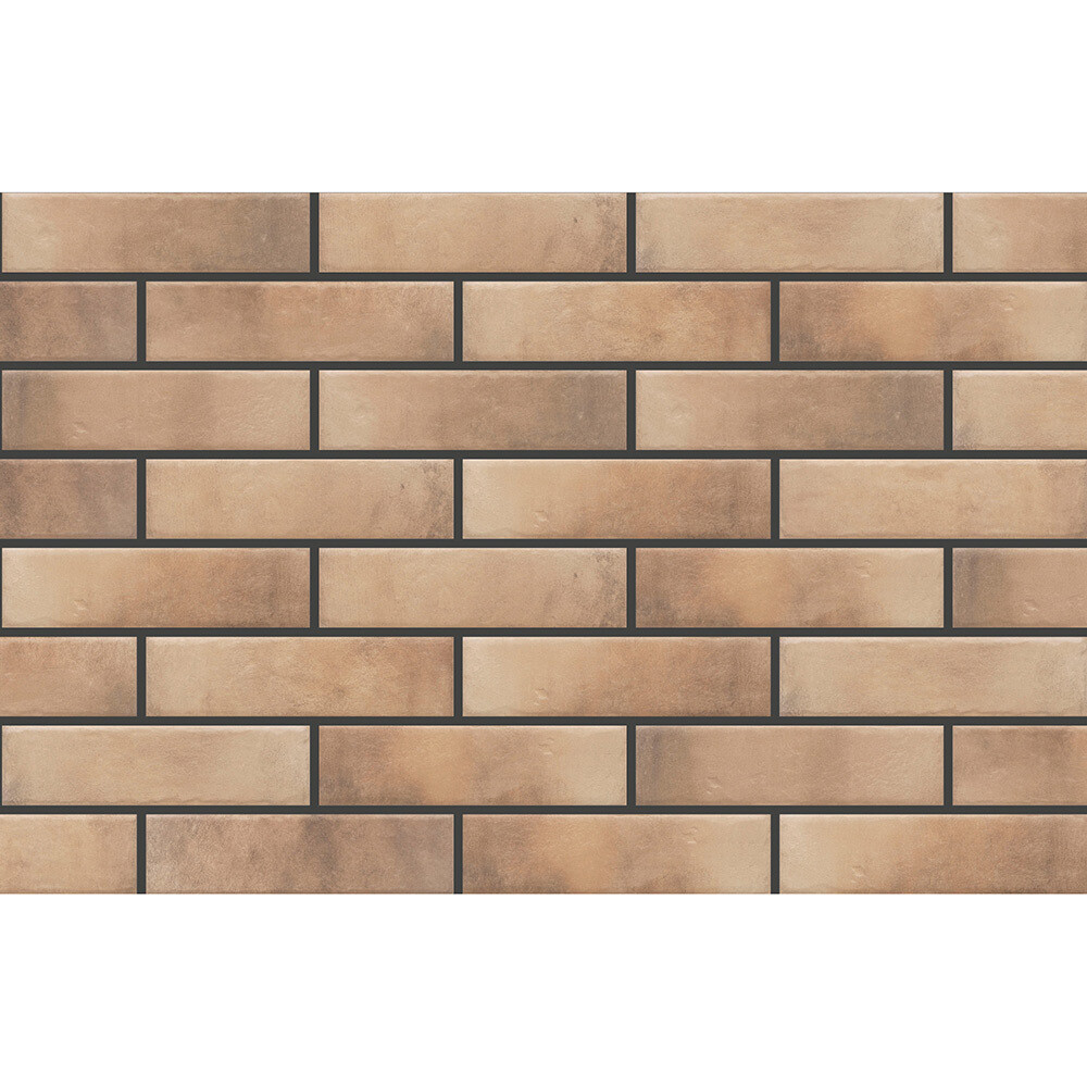 Изображение товара Клинкерная плитка для фасада Cerrad Retro brick Masala 245x65x8 мм светло-серая