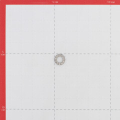 Шайба стопорная нержавеющая сталь 5x10 мм DIN 6798А (10 шт.) - фото 2