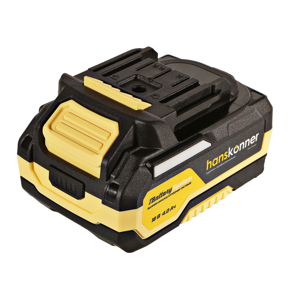 Изображение товара Аккумулятор Hanskonner 1BatterySystem 18В 4Ач с USB-разъемом