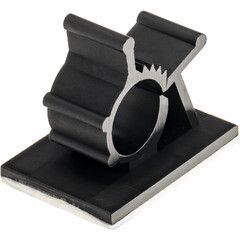 Изображение товара Площадка для крепления стяжек Duwi 19x25 мм самоклеящаяся нейлоновая черная (5 шт.) (23170 1)