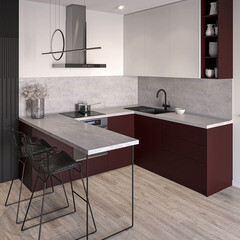 Столешница цемент светлый 0631/S 2400х600х40 мм ДСП Slotex - фото 3