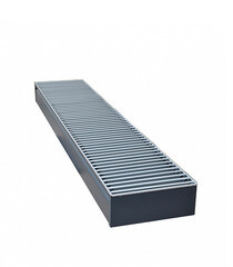 Изображение товара Конвектор внутрипольный КЗТО Бриз с 1 теплообменником 1500х260х80 мм правое подключение