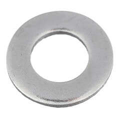Шайба оцинкованная 6x12.5 мм DIN 125 (1 кг) - фото 1