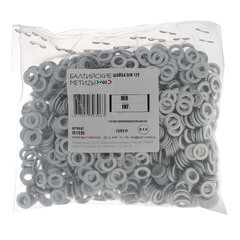 Шайба оцинкованная 6x12.5 мм DIN 125 (1 кг) - фото 2