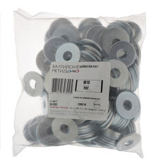 Шайба кузовная оцинкованная 10x30 мм DIN 9021 (2 кг) - фото 2