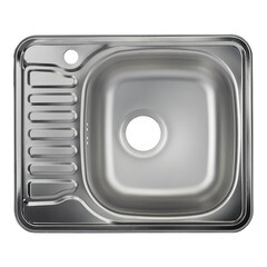 Мойка для кухни Ukinox Nord 58х48х16 см врезная с крылом сталь (Nr 580х480 (0,6) R, G) - фото 6