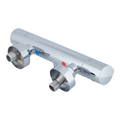 Смеситель для душа без излива Damixa Scandinavian Pure хром без лейки термостатический (366000000) - фото 8