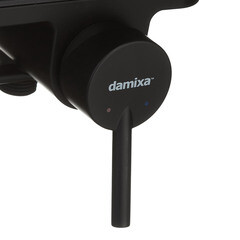Смеситель с гигиеническим душем встраиваемый Damixa Origin Bit со скрытой частью в комплекте черный (773500301) - фото 7