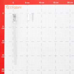 Ремешок для кабеля и труб Европартнер 16-32 мм серый (30 шт.) - фото 3