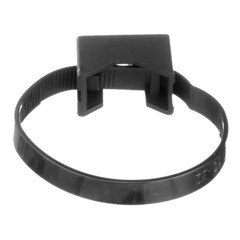 Ремешок для кабеля и труб Европартнер 16-32 мм атмосферостойкий черный (30 шт.) - фото 4