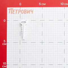 Дюбель-хомут для плоского кабеля Rexant 6-12 мм белый (100 шт.) (07-4612) - фото 4
