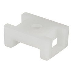 Площадка для крепления стяжек Rexant 22х16 мм белая (100 шт.) (07-2102) - фото 4