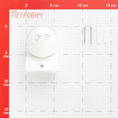 Датчик движения EKF PROxima MS-38 IP44 230 В 180 градусов до 12 м (dd-ms-38) - фото 2