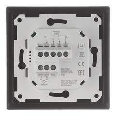 Терморегулятор электронный сенсорный для теплого пола Thermoreg TI-700 NFC черный с поддержкой NFC - фото 4