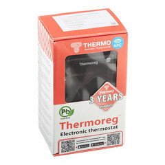 Терморегулятор электронный сенсорный для теплого пола Thermoreg TI-700 NFC черный с поддержкой NFC - фото 2
