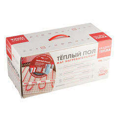 Теплый пол нагревательный мат СТН Квадрат тепла КМ-1050-7,0 7 кв.м 150 (1050) Вт - фото 4