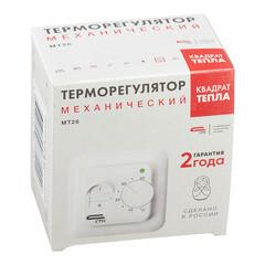 Терморегулятор механический для теплого пола СТН MT26 белый - фото 3