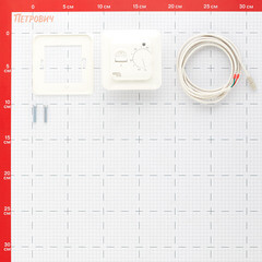 Терморегулятор механический для теплого пола СТН MT26 белый - фото 2