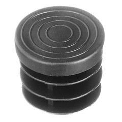 Изображение товара Заглушка внутренняя пластиковая для труб к системе Joker d25 мм черная (4 шт.)
