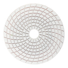 Круг алмазный шлифовальный по камню Hesler гибкий d100 мм P100 для мокрого шлифования (1 шт.) - фото 1