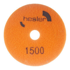 Круг алмазный шлифовальный по камню Hesler гибкий d100 мм P1500 для мокрого шлифования (1 шт.) - фото 4
